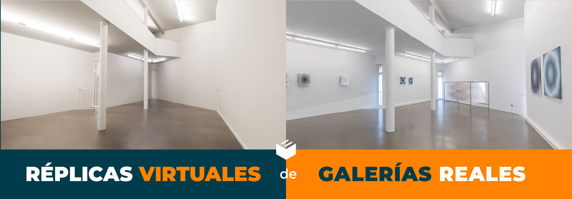 Réplicas virtuales de galerías reales